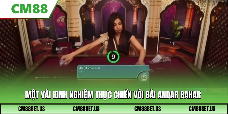 Một vài kinh nghiệm thực chiến với bài Andar Bahar
